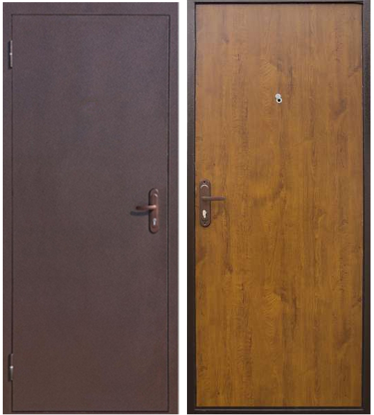 Дверь Металлическая входная (Стройгост 5-1)2